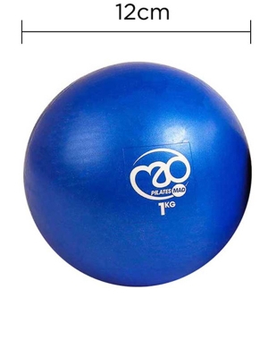 Pilates-Mad Soft Pilates Weights 1kg Pair